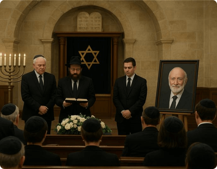 online shul memorials services